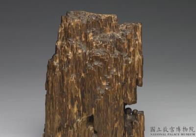 图片[2]-Agarwood carving of the Nine Elders of Xiangshan, Yang Weizhan, 1741, Qing dynasty-China Archive